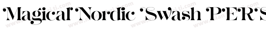 Magical Nordic Swash PERSONAL Regul字体转换
